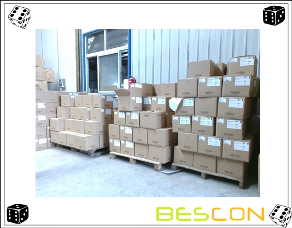 Bescon двухцветный высекательный пресс машины для Светящиеся в темноте многогранные кости набор горячие камни, световой ролевые игры Набор кубиков d4 d6 d8 d10 d12 d20 d% коробка в форме лего-блока пакет