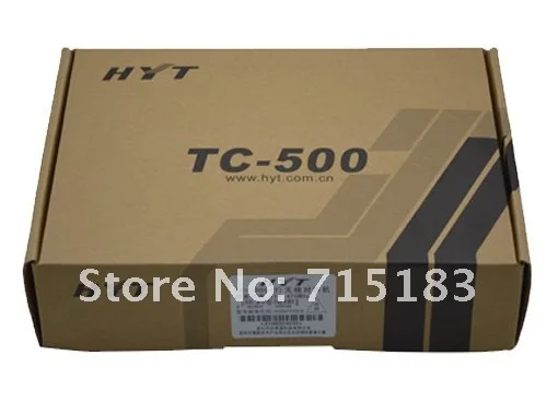 Высококачественная портативная рация HYT Hytera TC-500, 4 Вт, 16 каналов, UHF 450-470 МГц, портативная двухсторонняя рация, черный цвет, трансивер