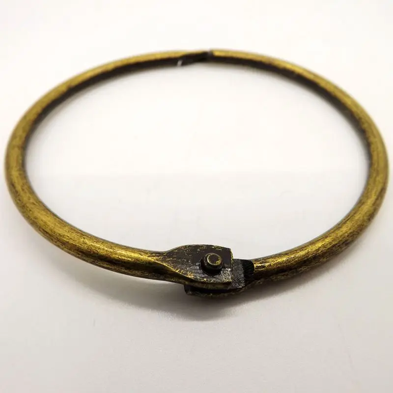 Кольцо с круглым кольцом от производителя, античное бронзовое кольцо для хранения карт, экологичное кольцо для штор, кольцо для ноутбука, оп... от AliExpress WW