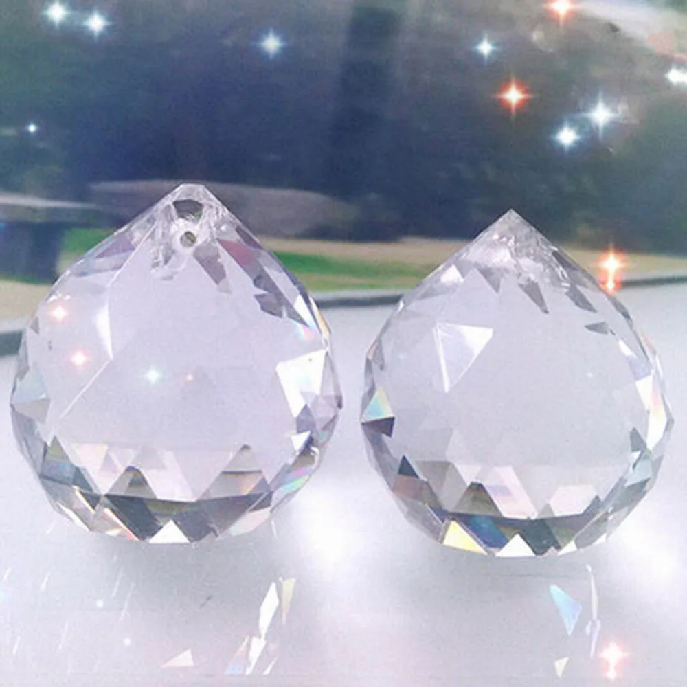 1 шт. Горячая мода хрустальный стеклянный шар кулон для женщин Прямая поставка |