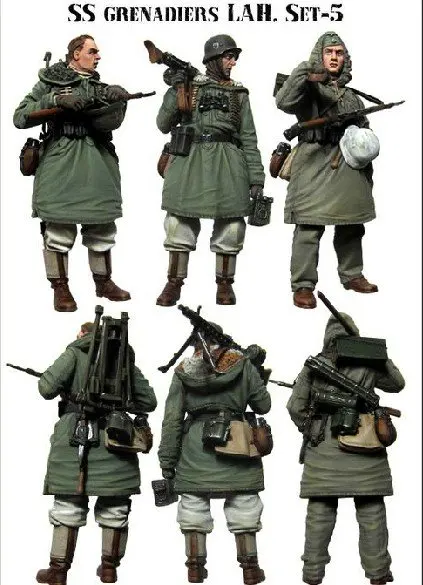 1:35 World War II, German soldiers 308