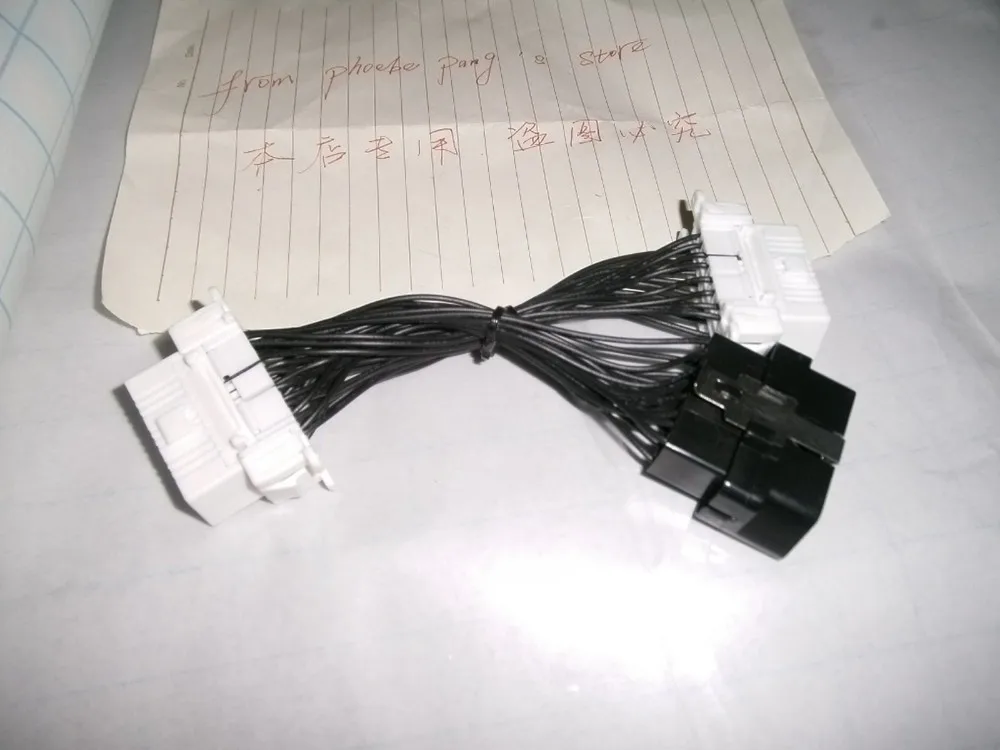 Высокое качество 100 шт. 1 Мужской до 2 Женский j1962 OBD Y кабель OBD 2 OBD-II OBDII OBD2 16 контактный кабель сплиттер разъем расширения