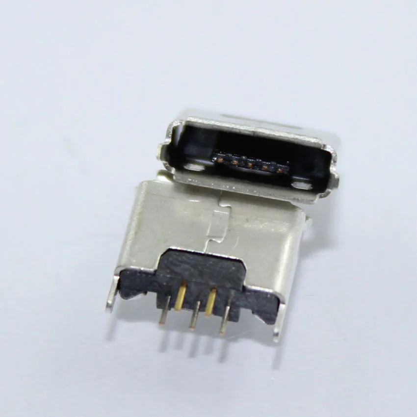 cltgxdd 10pcs DIP 5pin Micro USB Jack Square port Vertical data charging female socket jack 180 degree | Обустройство дома