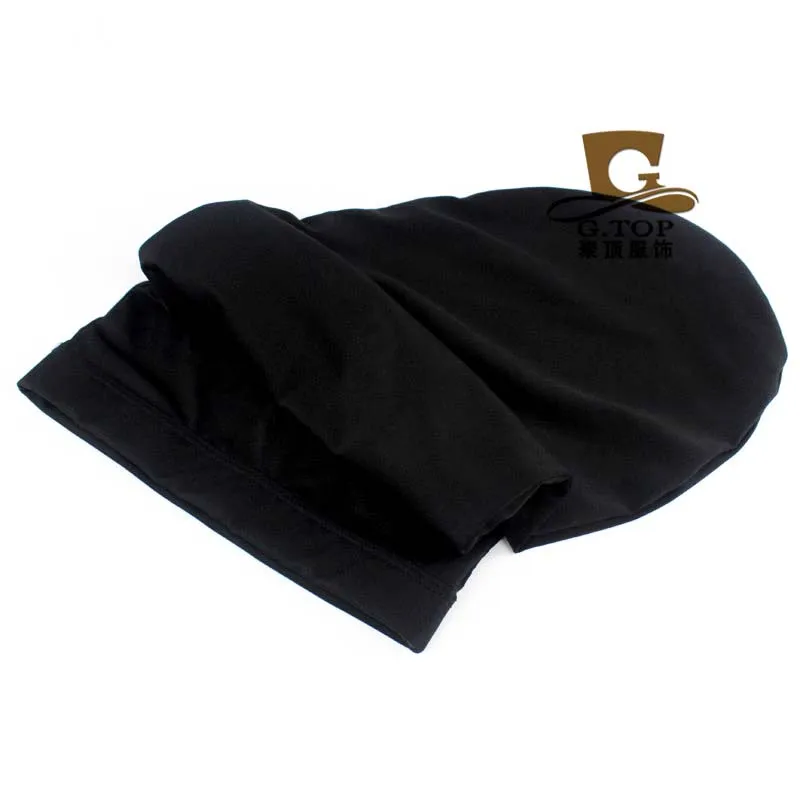 Новая модная кепка в стиле хип хоп черные спандекс дреды косы Кепки Бандана