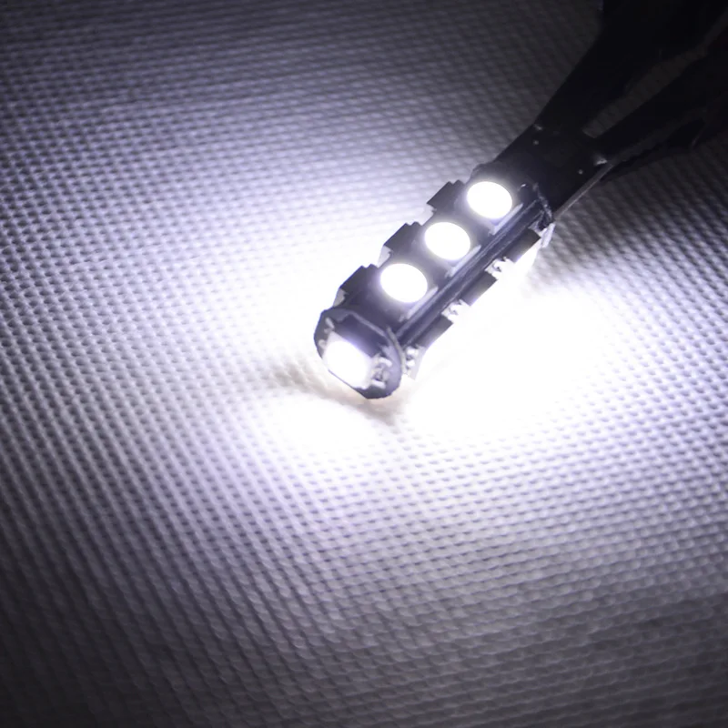 10 шт. Новое поступление CANBUS T10 13SMD 5050 без ошибок предупреждение супер яркий