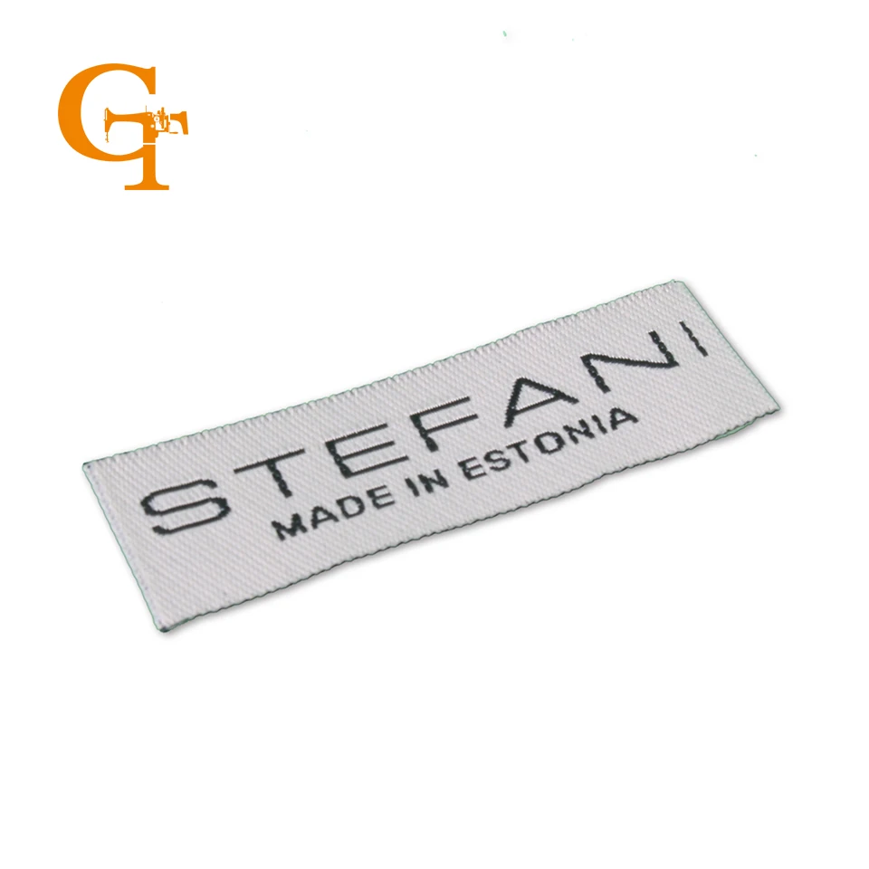 Тканые этикетки сделай сам на заказ для одежды/рубашки/обуви/сумок тканые