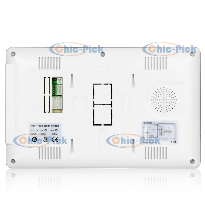 Система видеодомофона D271b умный видеодомофон 7 дюймов 2 камеры ночного видения Ultra