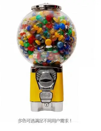 Торговый автомат для конфет и игрушек 50 шт. пластиковые шарики металлический