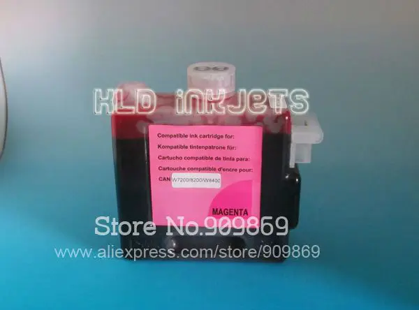 X6PCS BCI-1411 BCI1411 краски базы картридж с чернилами для W8400 W8200 W7200 широкоформатный принтер