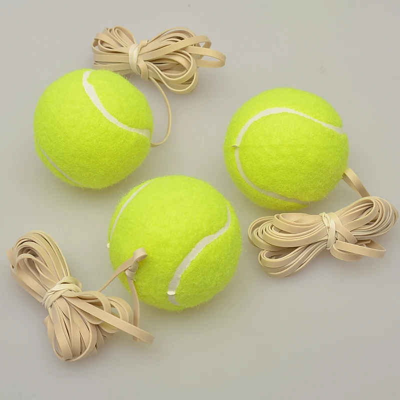 1 pc FANGCAN FCA-03 Training Tennis Ball with Yellow Flat Elastic String for | Спорт и развлечения