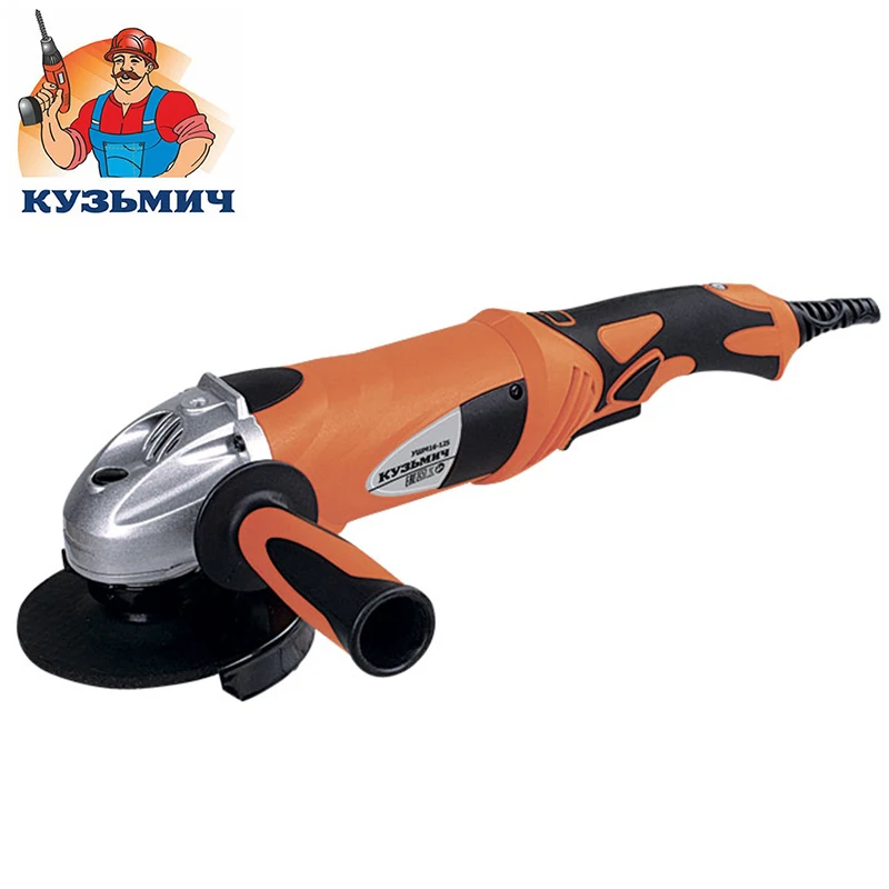 UHM16-125 Машина шлифовальная угловая Кузьмич 950 Вт Возможность поворота основной