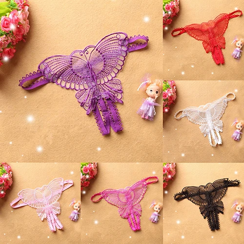 Женщины Сексуальная Открыть Кротч Бабочек Ялунвань Ремень Стринги Нижнее Белье