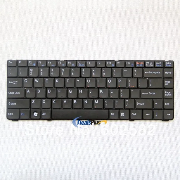 США клавиатура для ноутбука SONY Vaio VGN-NR VGN-NS VGN-NR220E/S серии V072078BS2 черный