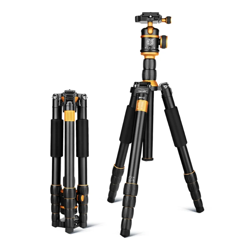 QZSD Q888 Pro Алюминий сплав монопод Штатив Портативный съемный путешествия штативы
