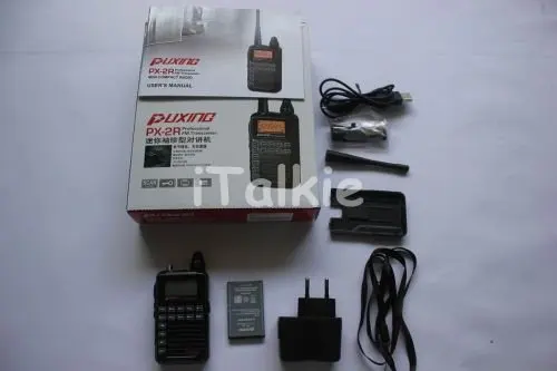 PX2R плюс версия UHF mi-ni двухстороннее радио 400-470Mhz FM приемопередатчик PX 2R cb ham радиостанция PUXING PX-2R mi ni Walkie
