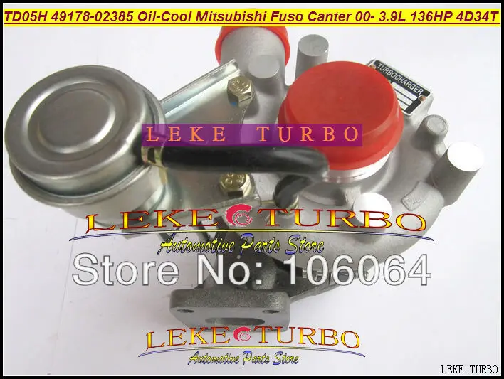 Turbo TD05H 49178-02385 ME014881 49178-02350 4917802350 49178-02380 ME220308 для MITSUBISHI Fuso Canter 4D34 4D34TDI 4D34T 3.9L