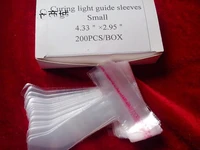 200pcspack dental disposable sleeves led light curing tip plastic covers handle housing