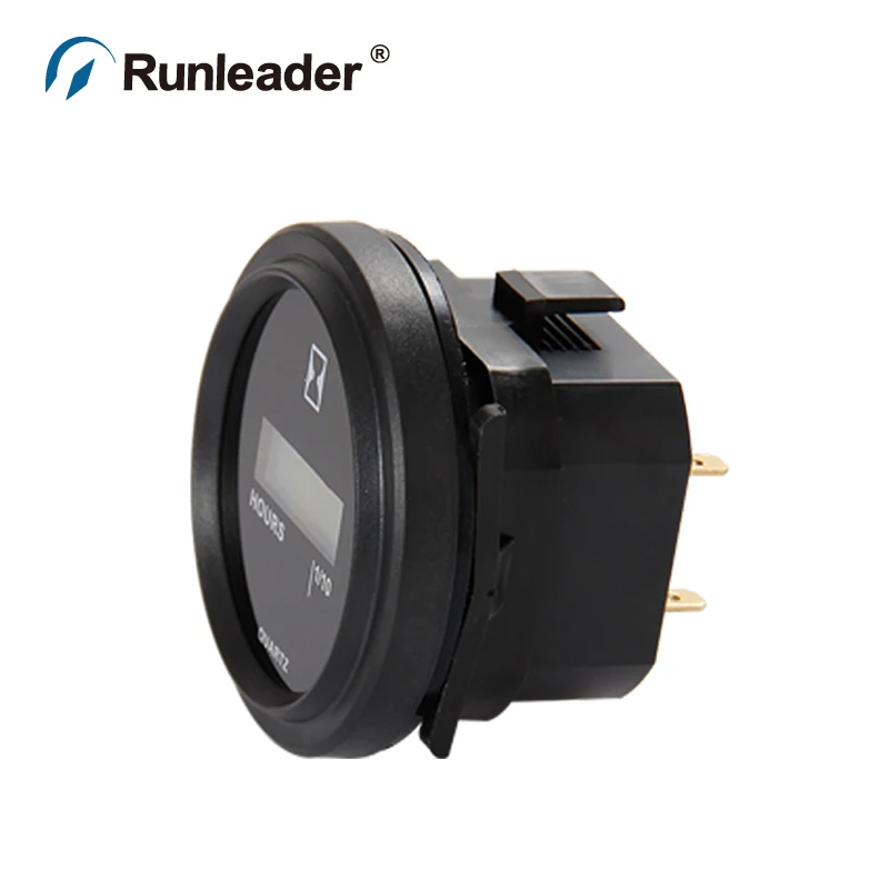 Runleader DC В 4,5-90 в сброс ЖК-дисплей круглый счетчик часов для трактора снегоход аэратор генератор Румпель ATV Снегоуборщик