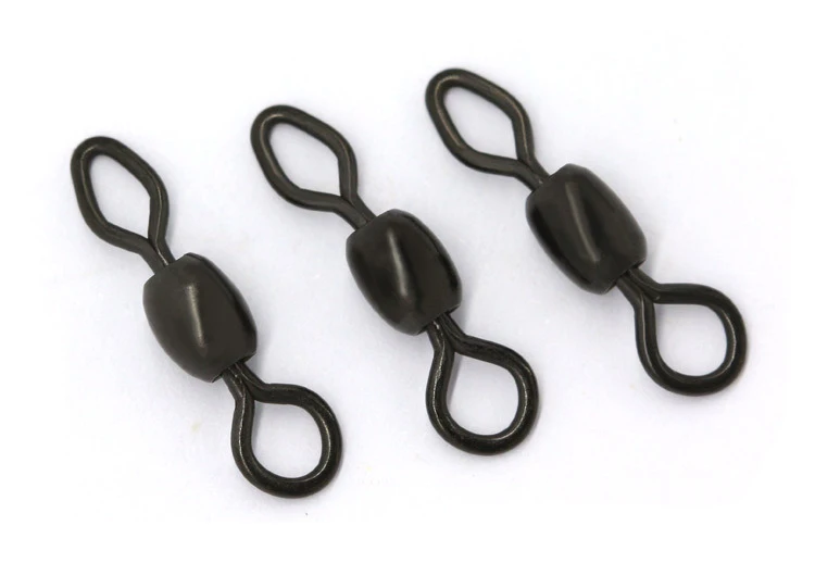 200 шт./лот латунный кран поворотный Медный + нержавеющая сталь рыболовный крючок