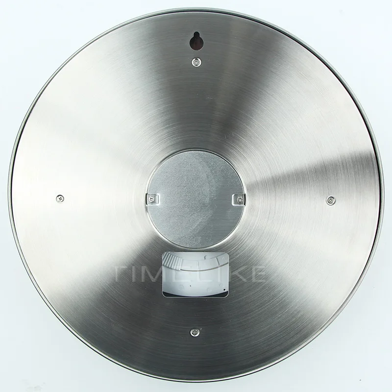 1 шт Бесплатная доставка XL Размер Роскошные Настенные часы металлические форма