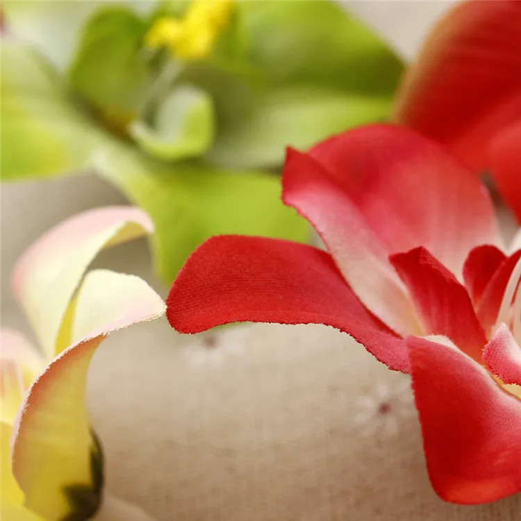 3 шт./пакет 6 см фиолетовые цветы DIY аксессуары для украшения дома свадебные ткани