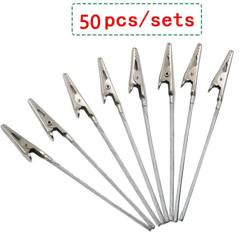 Набор 50 шт. 4 дюйма сделай сам Новый зажим для проволоки зажимы карт фотографий и