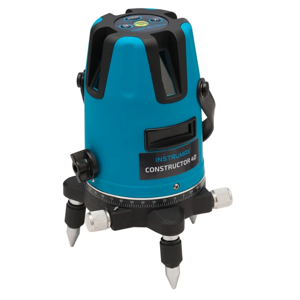 Лазерный уровень (нивелир) Instrumax CONSTRUCTOR 2D 2 вертикальные линии (2V) 1 горизонтальную