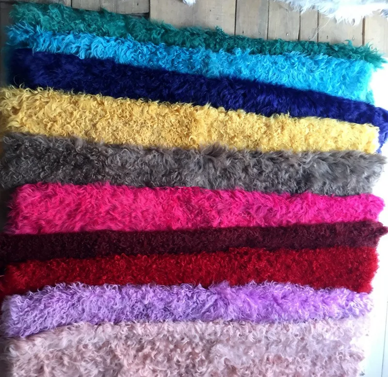 Продажа с завода короткая шерстяная тарелка Калган из ягненка хорошего