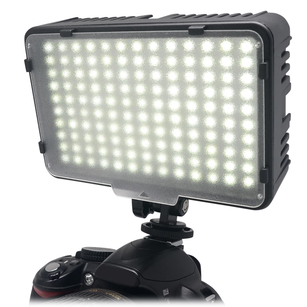 

Mcoplus 130 LED Video Photography Light Lighting for Canon Nikon Sony Panasonic Olympus Pentax & DV Camera Comcorder VS CN-126