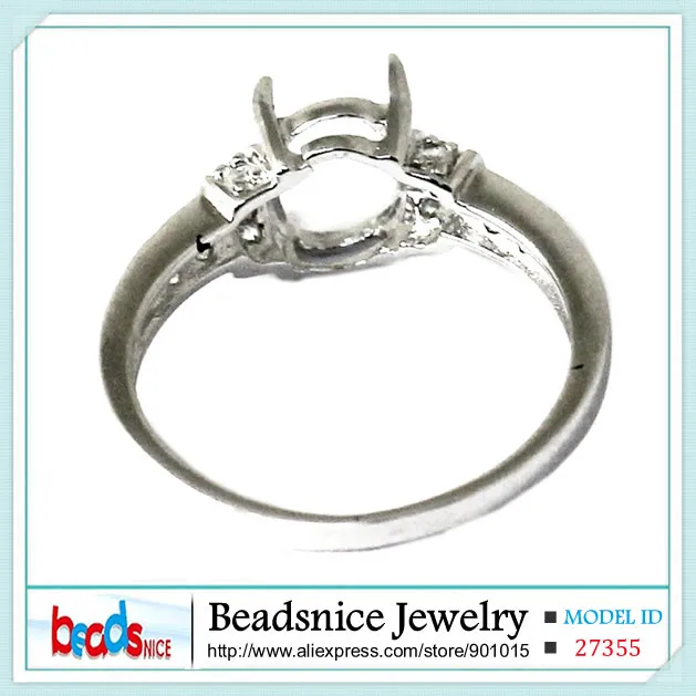 Beadsnice ID27355 горячая Распродажа, стиль, чистое серебро 925 пробы, кольца, настройки без камней, ювелирные изделия, аксессуары, сделай сам, женские кольца