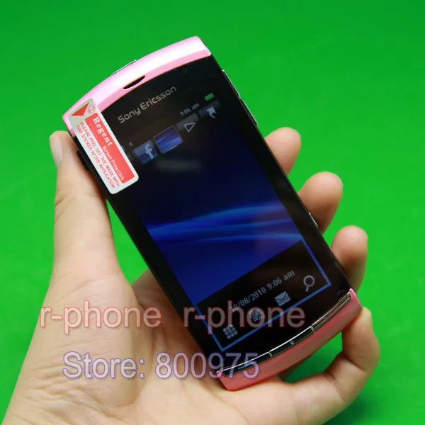 Отремонтированный U5i sony Ericsson Vivaz U5i мобильный телефон 3g разблокированный Wifi gps 8MP U5 сенсорный экран смартфон и розовый