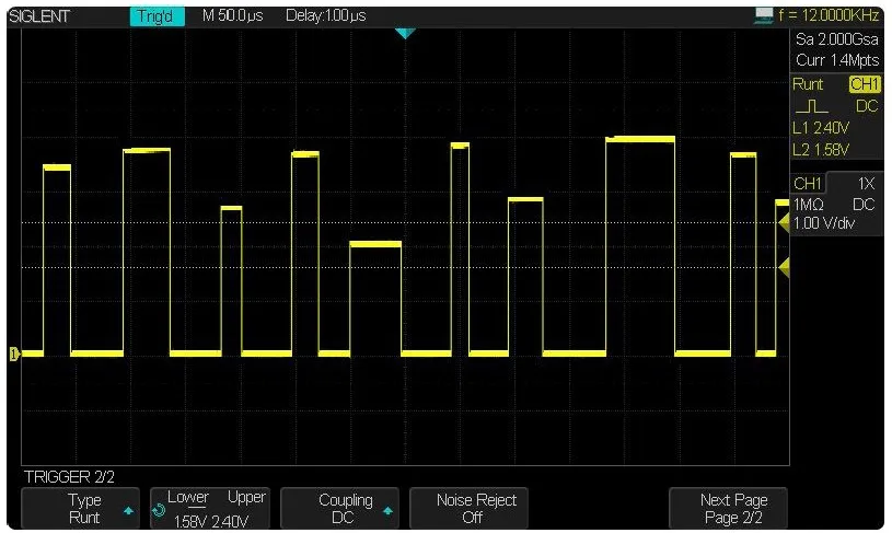 Бренд Siglent SPO SDS2000 серия SDS2104 100MHz 4 канала 480* 800LCD 2GSa/s частота дискретизации 28M длинная память