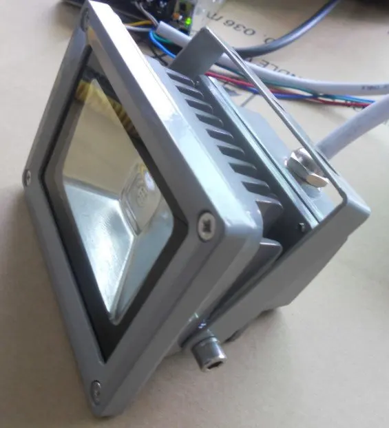 10 Вт RGB поток света DMX, вход DC12V
