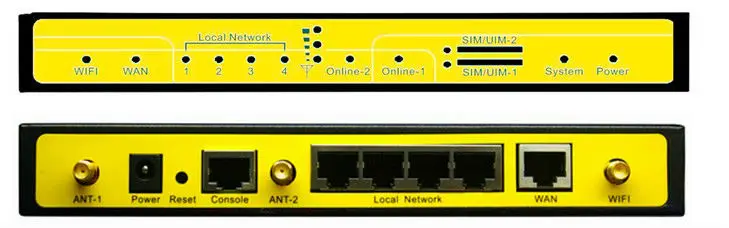 F3946 dual sim Активный/Активный балансир нагрузки 4G LTE маршрутизатор для ATM киоск подстанции