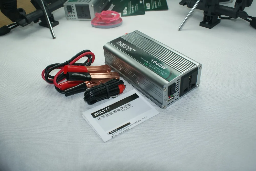 Бесплатная доставка 2000 Вт пик 1000 (непрерывный) модифицированный синусоидальный