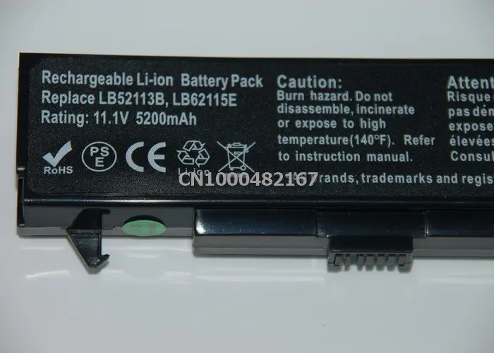 4400mAh лаптоп с Батарея для LG LE50 LS50 серии 366114-001 аккумулятор большой емкости 6911B00116P HSTNN-B071 LB32111B LB32111D LB52113B LB52113D LB62115E