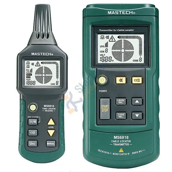 MASTECH MS6812 провода сетевой кабель тестер Линии Трекер Телефон обнаружения непрерывности отправителя+ приемник