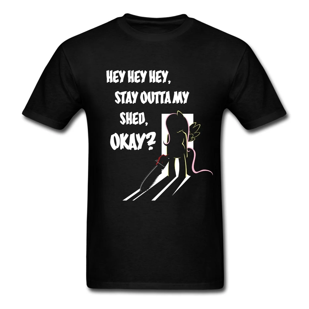 Funny Quotes Shed MOV Personality on Man Tee Shirts Crew Neck Men T-shirt Autumn Tees 100% Cotton Round Print Short Sleeve | Мужская