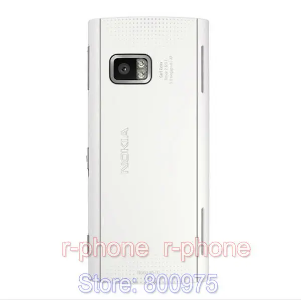 Восстановленный разблокированный Nokia X6 мобильный телефон 3g wifi gps 5MP мобильные телефоны