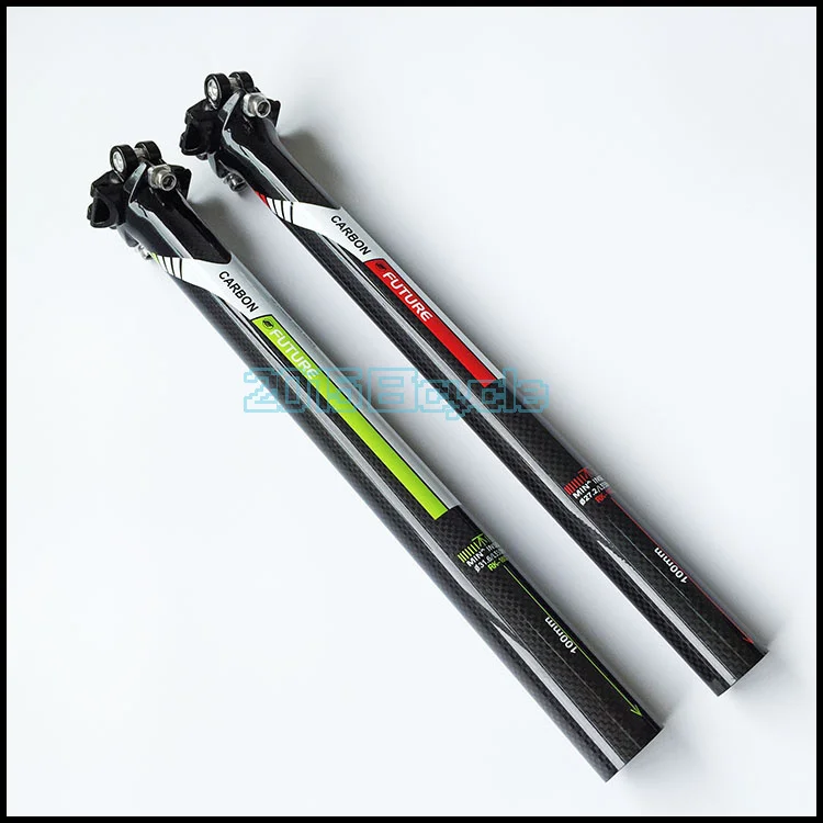 

full carbon fiber seatpost saddle tube carbon fiber handlebar stem genuine shock car Car rod / saddle/fork/handlebar/top/cup