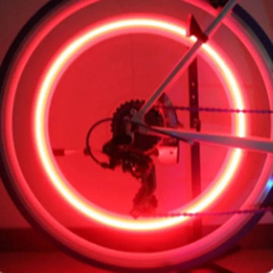 red Светодиодный фонарь LEADBIKE, велосипедный светильник, Аксессуары для велосипеда, велосипедное колесо, спицы, цвет Eclairage Velo Luz De Bicicleta Bisiklet Aksesuar - Цвет: red