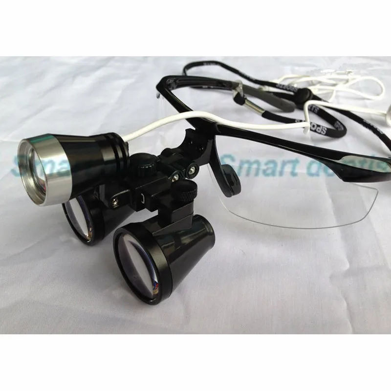 2.5X magnifying glasses dental and surgical loupes dentistry tool dentistry equipments surgical loupes led surgical headlight