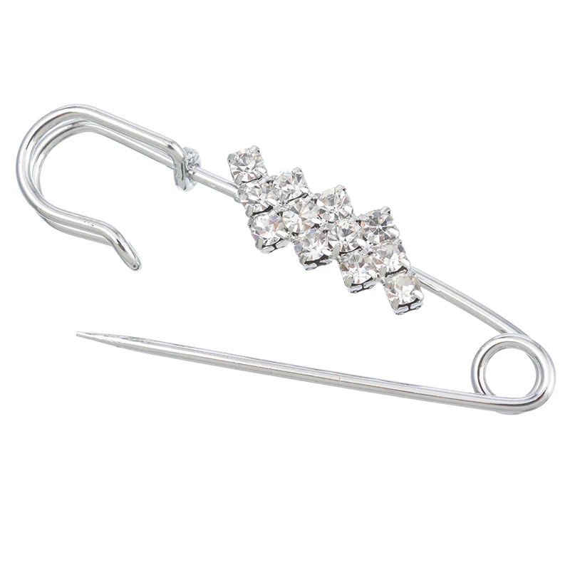 Женская Брошь серебряного цвета стразы сделай сам|diy brooch|diy brooch pindiy pins |