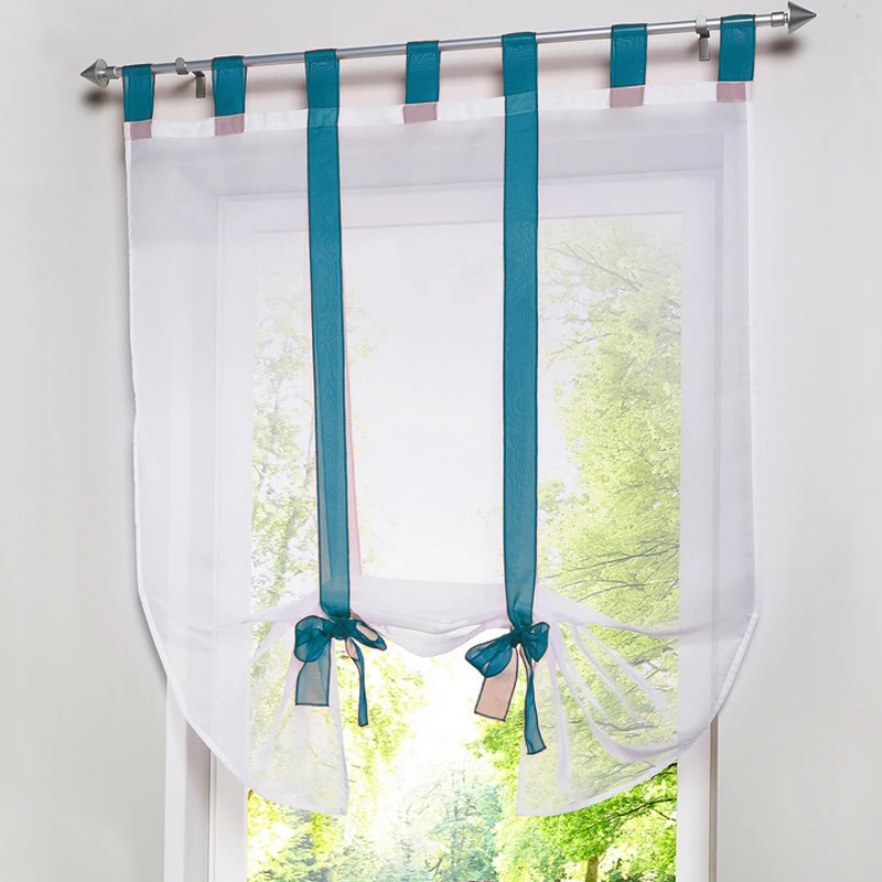 Sinogem Новое прибытие таб Топ отвесное окно занавеска многоцветный римские жалюзи