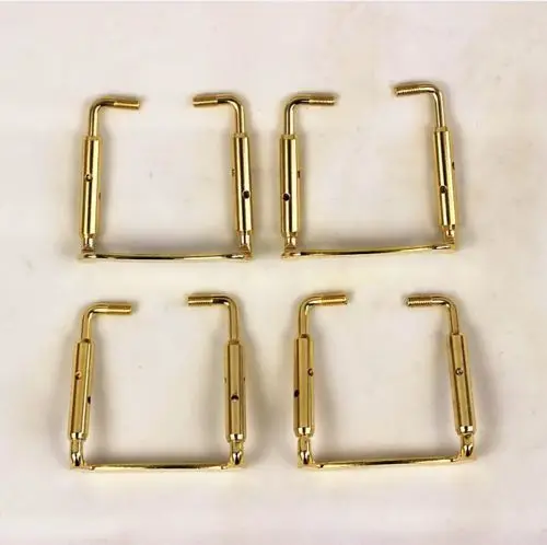 

20 Pcs Brand new Golden Chin Rest Clamps Parts Accessories For 4/4 violin Fiddle