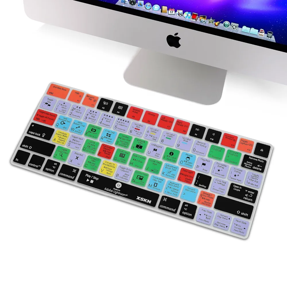 XSKN для волшебной клавиатуры lighroom Classic/lighroom CC клавиатура быстрого доступа Apple Magic