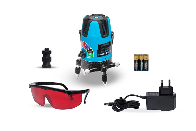 Лазерный уровень (нивелир) Instrumax CONSTRUCTOR 2D 2 вертикальные линии (2V) 1 горизонтальную