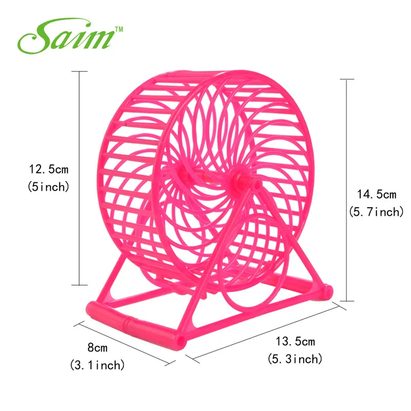 Новый маленький хомяк для домашних животных спортивный с обшивкой бега клетка