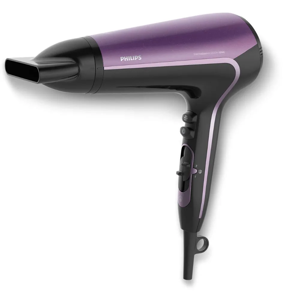 Philips DryCare Advanced Dryer ThermoBalance sensor Ionic 2200W BHD184/00 | Бытовая техника