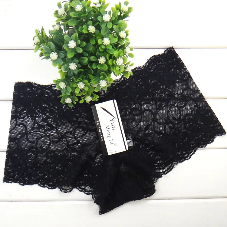 Партия 120 шт. сексуальные брифы Короткие прозрачные кружевные хипстерские